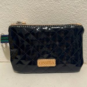 Black small consuela pouch